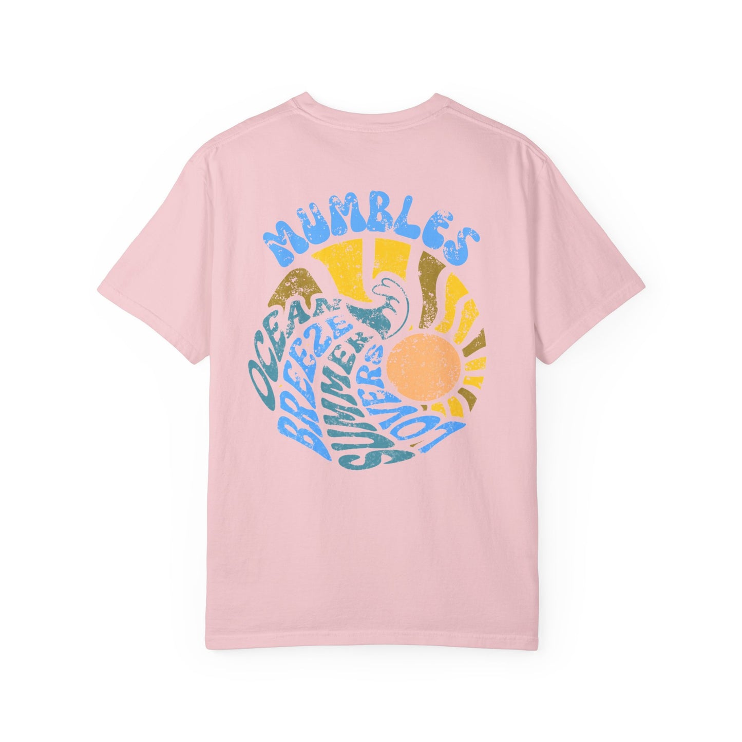 Mumbles | Sun wave Surf Graphic T-shirt | Ocean Breeze Wave Design, Summer Vibes