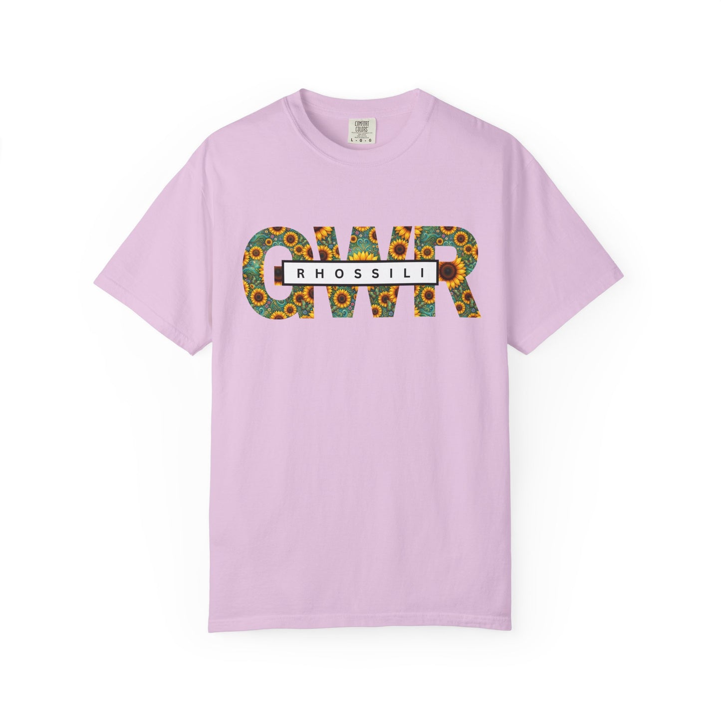 Rhossili Sunflower Fields T-shirt | Gower Landscape Tee