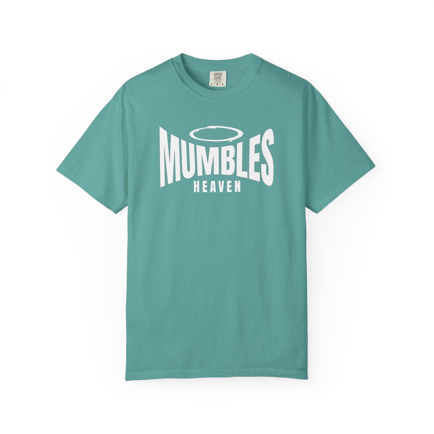 Mumbles Heaven On Earth | Halo T-Shirt | Funny Haloed Character Shirt