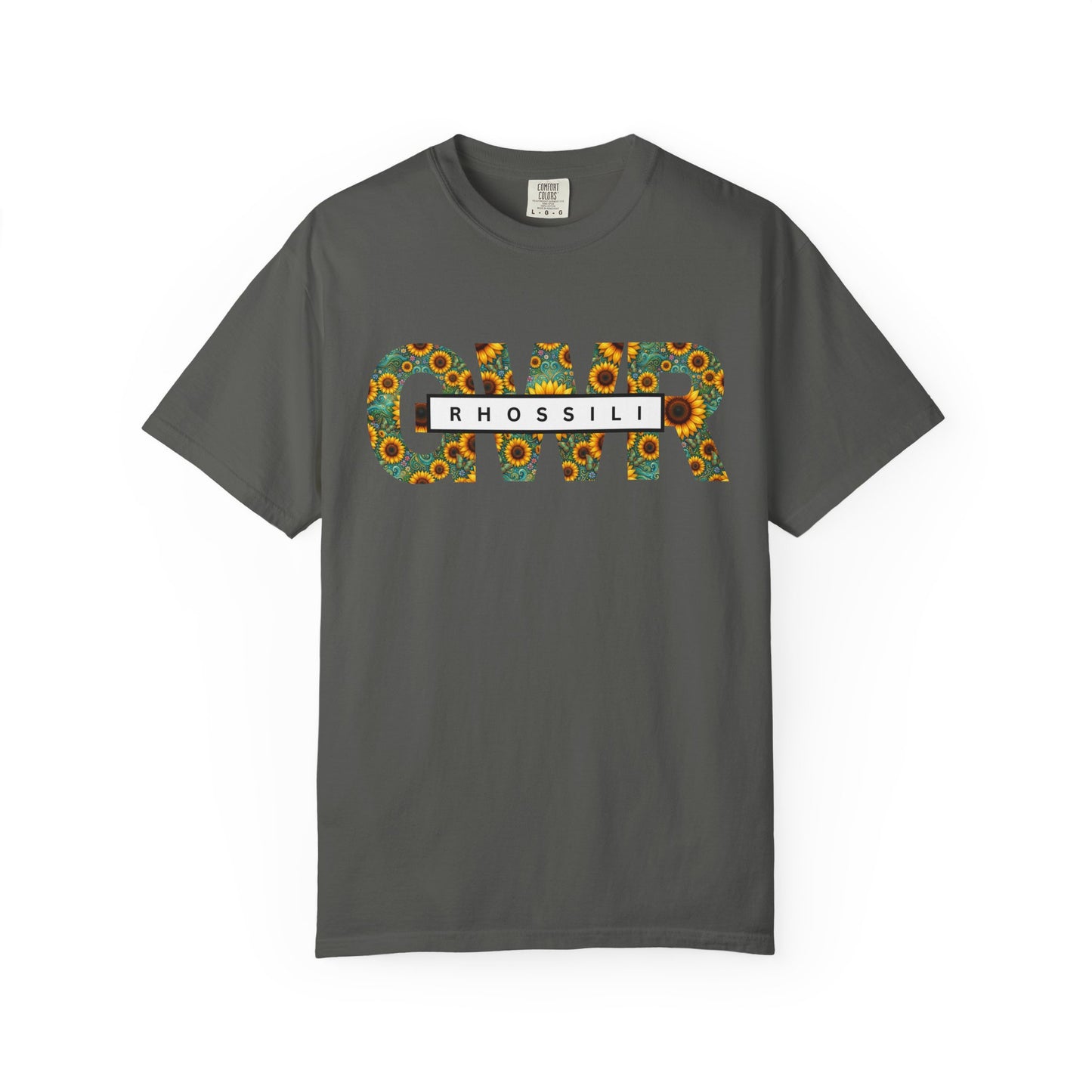 Rhossili Sunflower Fields T-shirt | Gower Landscape Tee